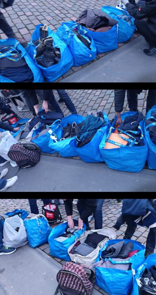 Wir benötigen aktuell: - Sommer - Herrenkleidung in den Größen S-L - Schuhe - Unterwäsche - Socken - T-Shirts - Kapuzenpulli - Westen - Jacken - Gürtel - Rucksäcke